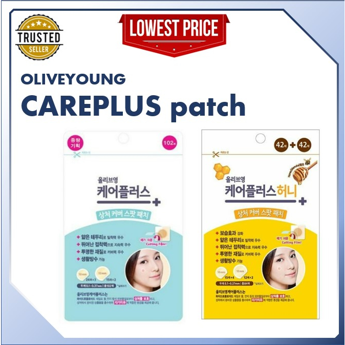 Olive Young Careplus Pimple Patch Acne Sticker Shopee Malaysia