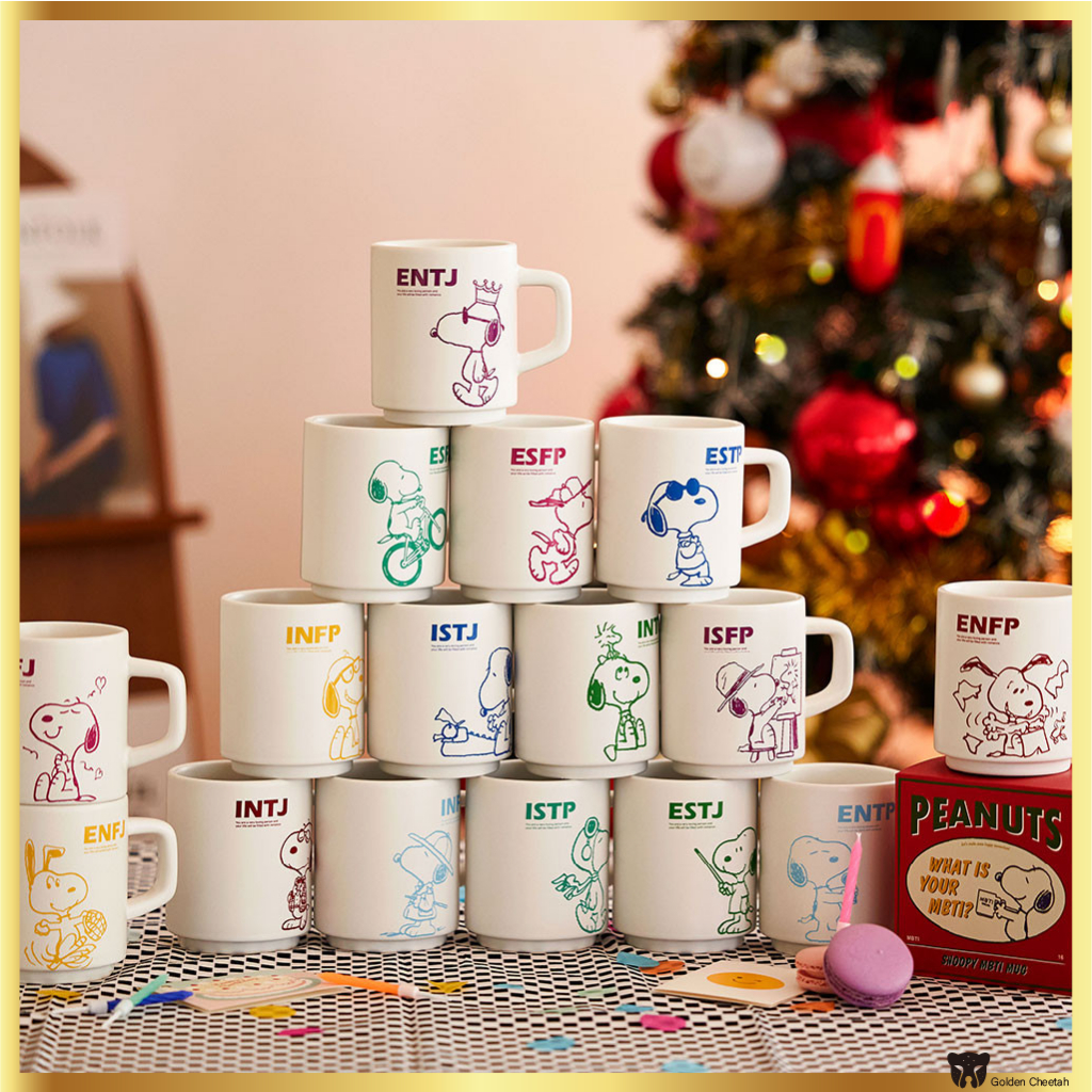 PEANUTS Snoopy MBTI Mug 16types Shopee Malaysia