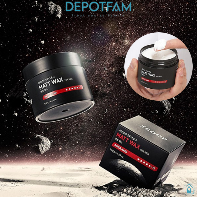 Men's Hair Wax Strong Hold, Refined Matte Finish Get the Perfect Hold