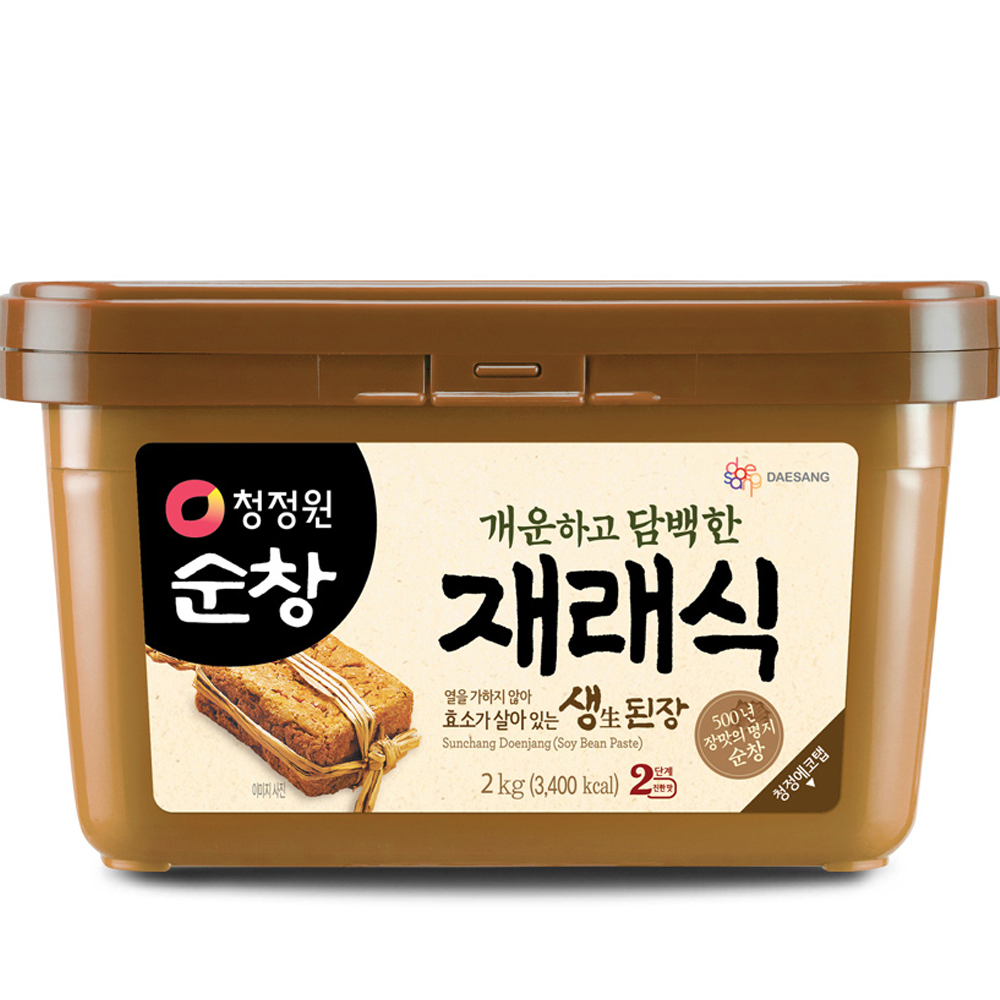 ChungJungOne Sunchang traditional soybean paste doenjang 2kg from korea ...