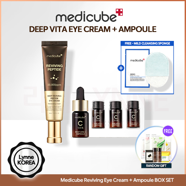 [EyeCream+ Ampoule 3ea] MEDICUBE Deep Vita C Ampoule 30g (10gx3ea