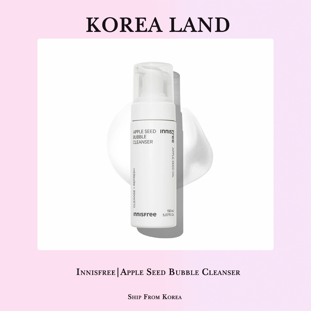 Innisfree Apple Seed Bubble Cleanser New Version 2023 (150ml