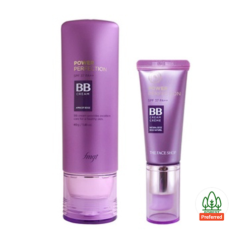 [The Face Shop] Power Perfection BB Cream SPF37/PA++ [40g/20g] Shopee