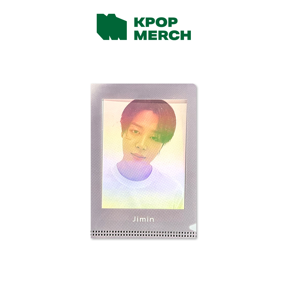 (Only POB) BTS Jimin Face early bird weverse pob [ Hologram Photo card + LHolder ] Shopee