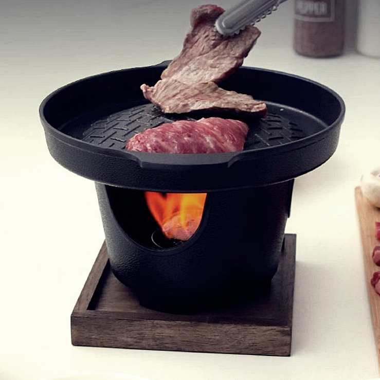 [Made in Korea] Kitchen Art Korean BBQ Grill /Pork and Beef grill pan