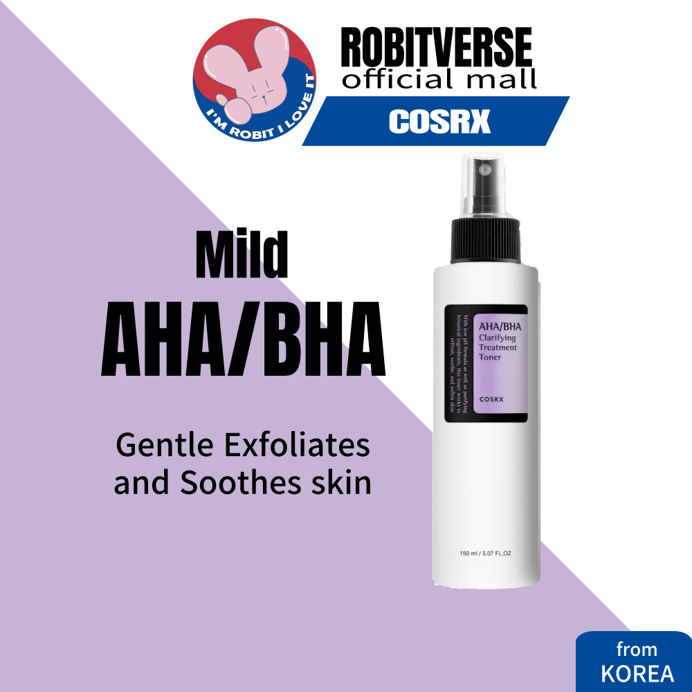 [COSRX] AHA/BHA Clarifying Treatment Toner 150ml from Korea / Mild AHA