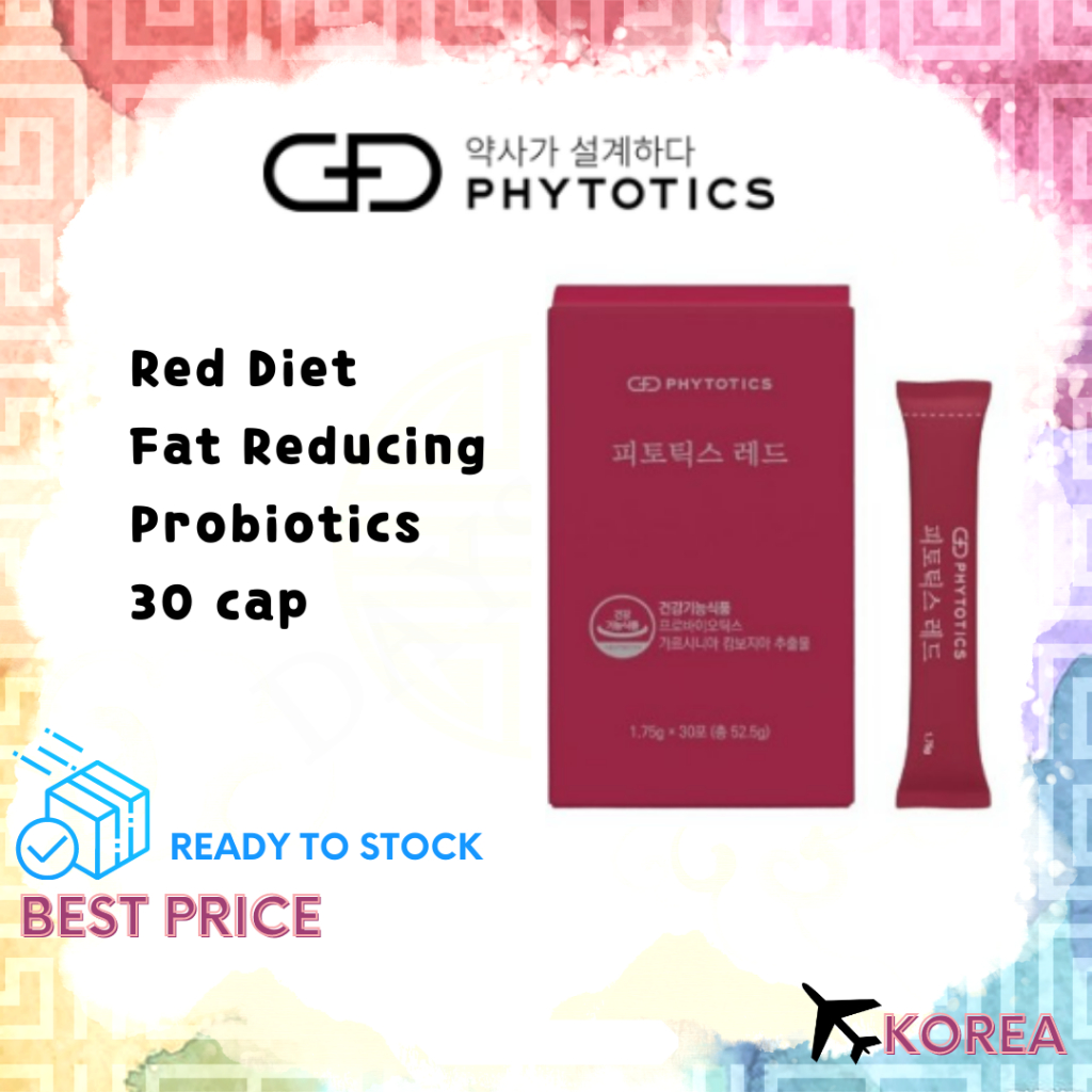 Phytotics Red Diet Fat Reducing Probiotics (30 Packets) | Shopee Malaysia