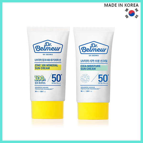 The Face Shop Dr.Belmeur UV Derma Cica Moisture Sun Cream 50ml ...