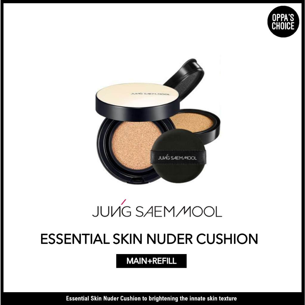 [JUNGSAEMMOOL] Essential Skin Nuder Long Wear Cushion 14g + Refill main image 0