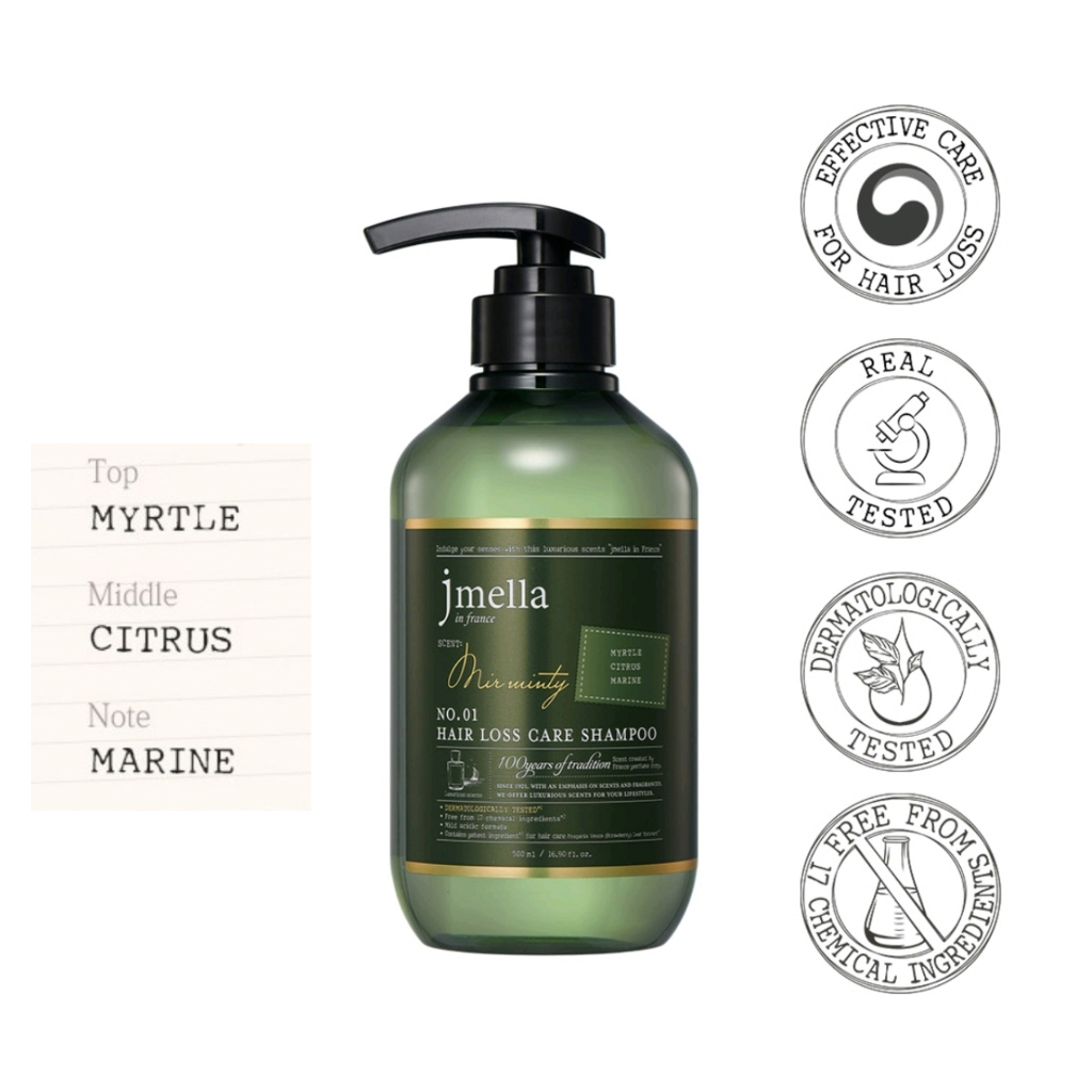 JMELLA In France Hair Loss Care Mir Minty Shampoo 500ml Shopee Malaysia