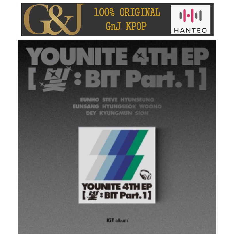 (YOUNITE) 4th Mini Album - BIT Part.1 (KiT ALBUM) | Shopee Malaysia