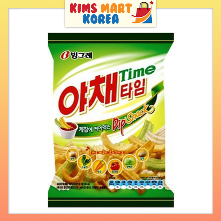 Binggrae Vegetable Time Yachae Time Dip Snack Korean Food Better Taste ...