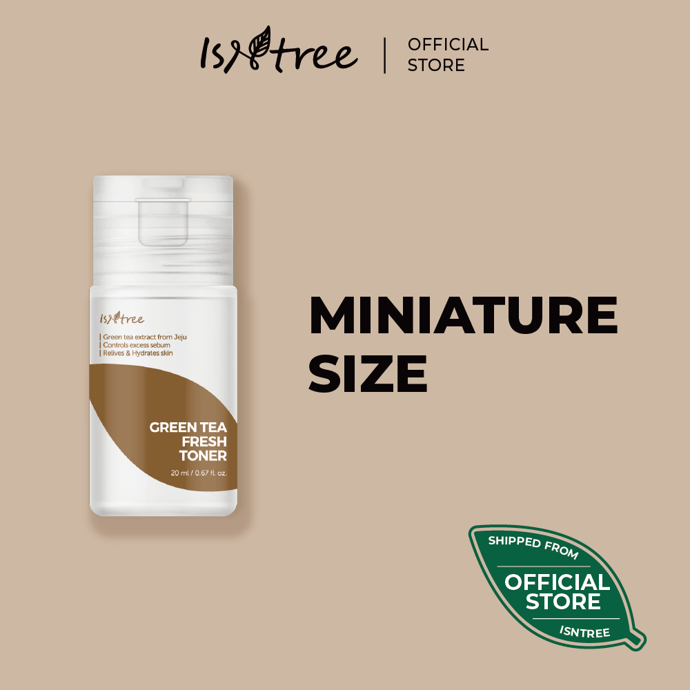 Isntree Green Tea Fresh Toner Miniature 20ml Shopee Malaysia