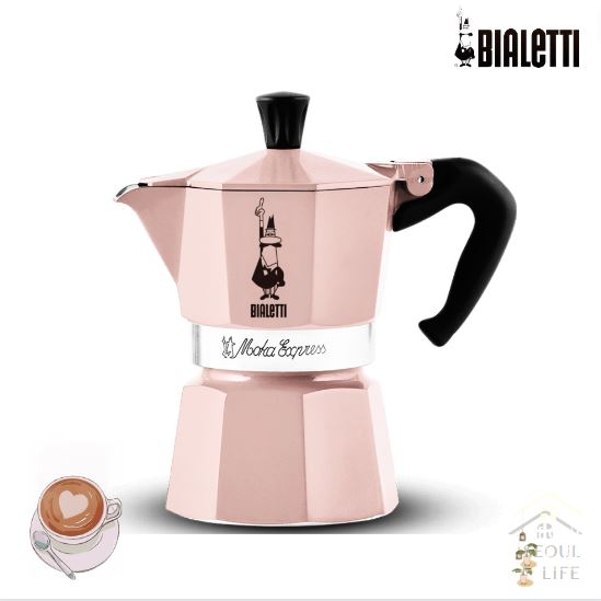 Bialetti pink espresso machine  Bialetti, Coffee machine, Home