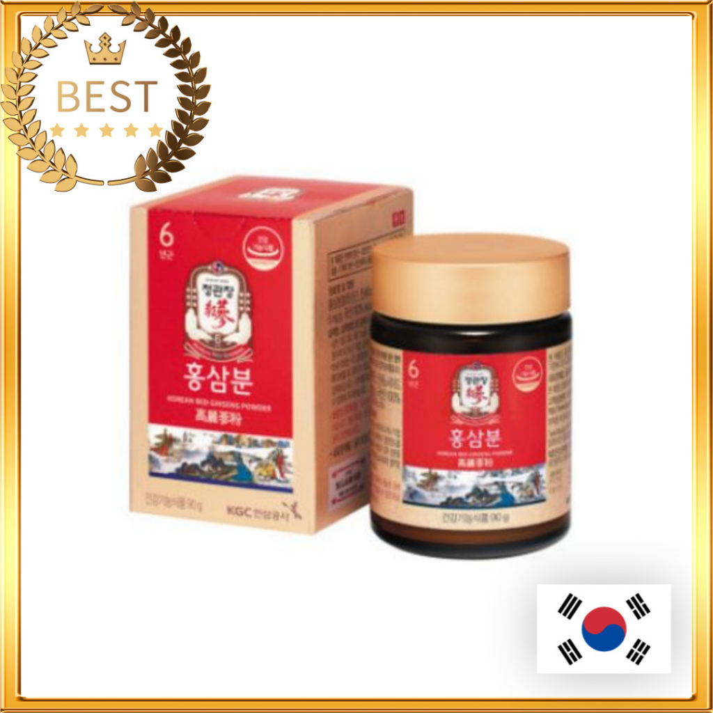 [Cheong Kwan Jang] KGC Korean 6-Years Red Ginseng Powder 90g | Shopee ...