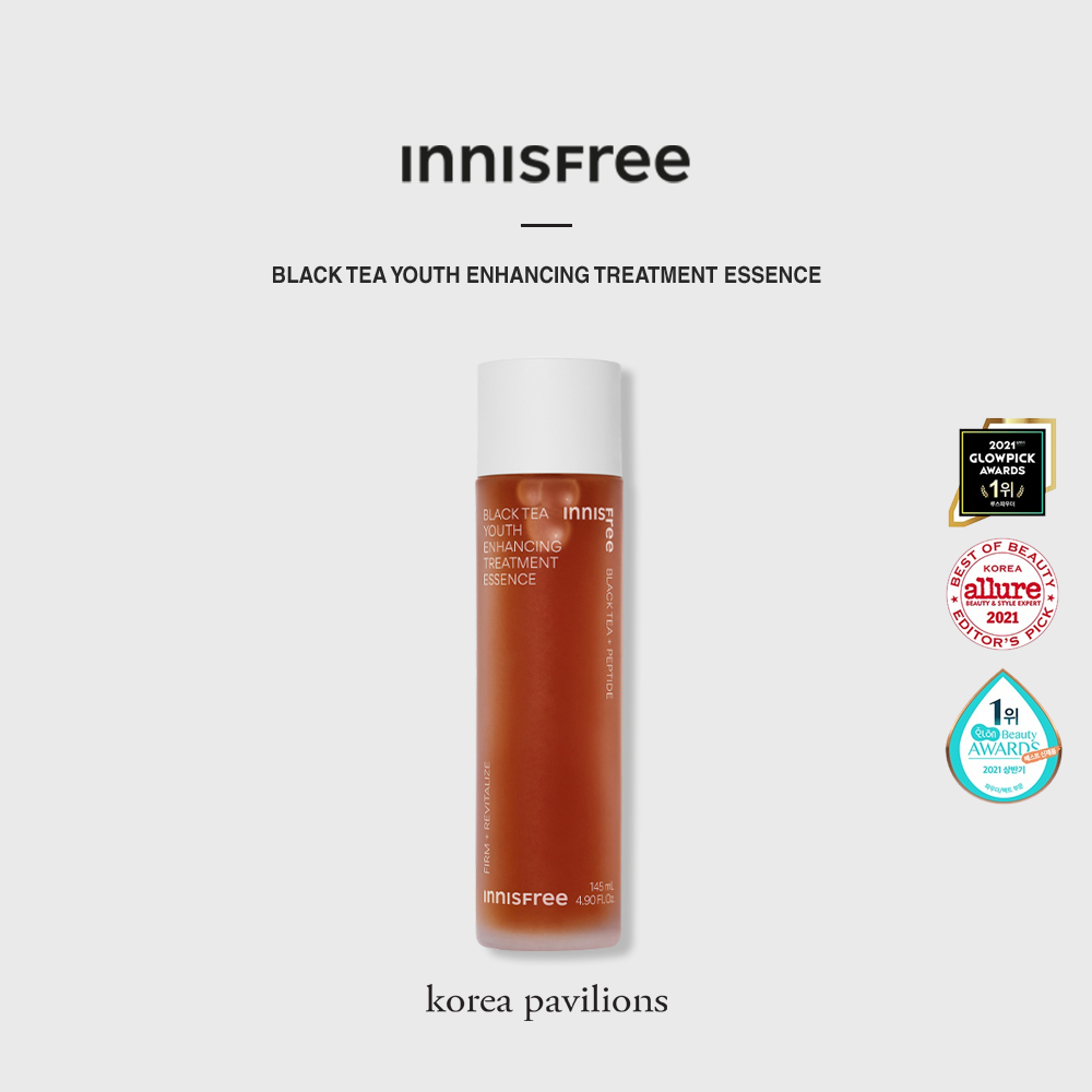 [Innisfree] Black Tea Youth Enhancing Treatment Essence, 75ml/145ml