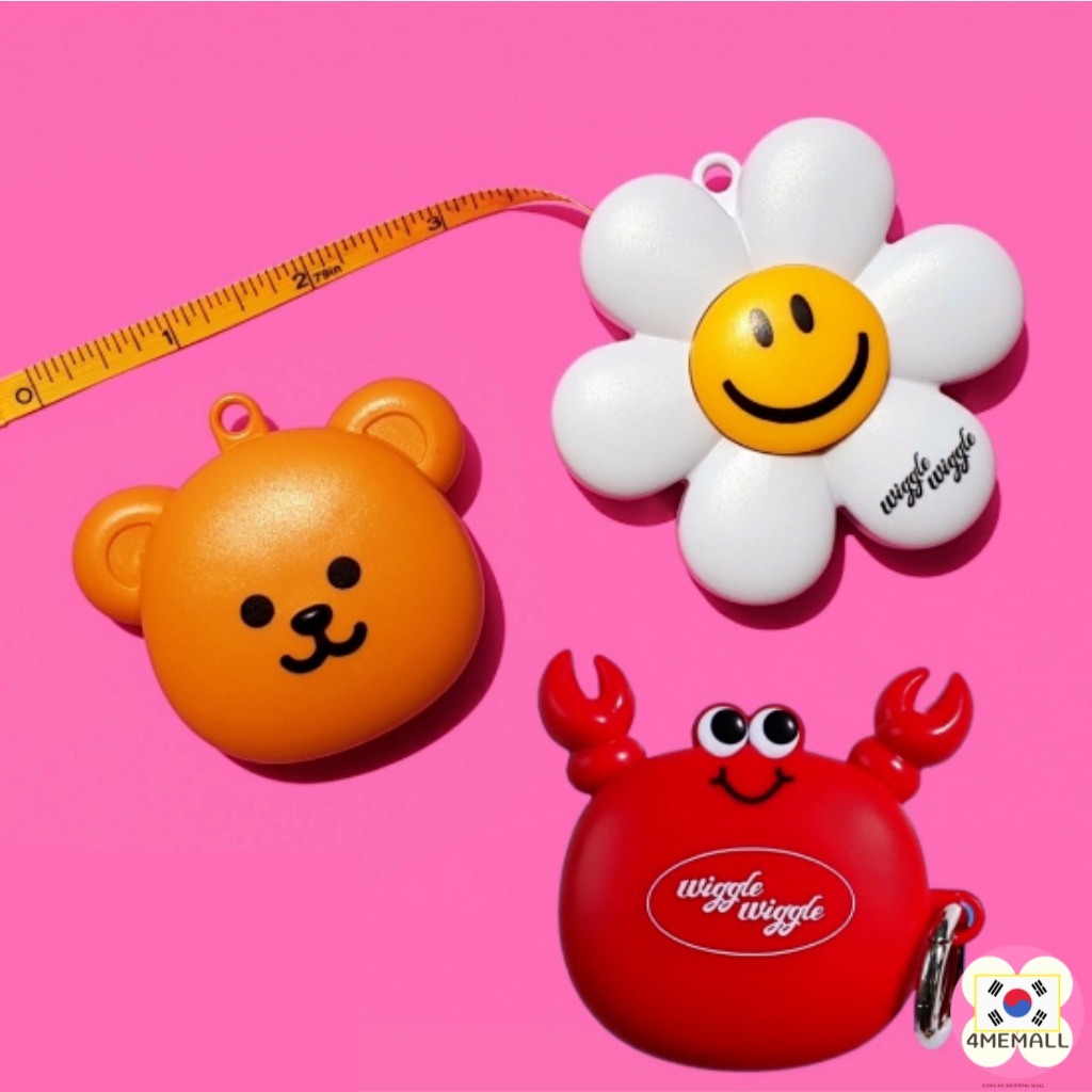 Wiggle Wiggle measuring tape + keychain can hang bags 1P 3 types ...