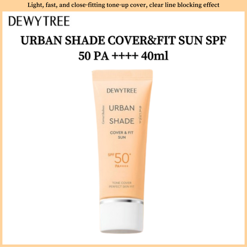 DEWYTREE URBAN SHADE COVER&FIT SUN SPF 50 PA ++++ 40ml Shopee Malaysia