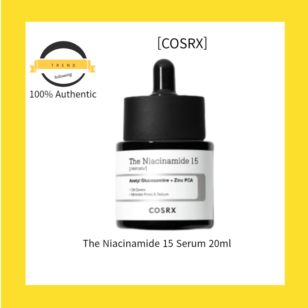 COSRX] The Niacinamide 15 Serum 20ml | Shopee Malaysia