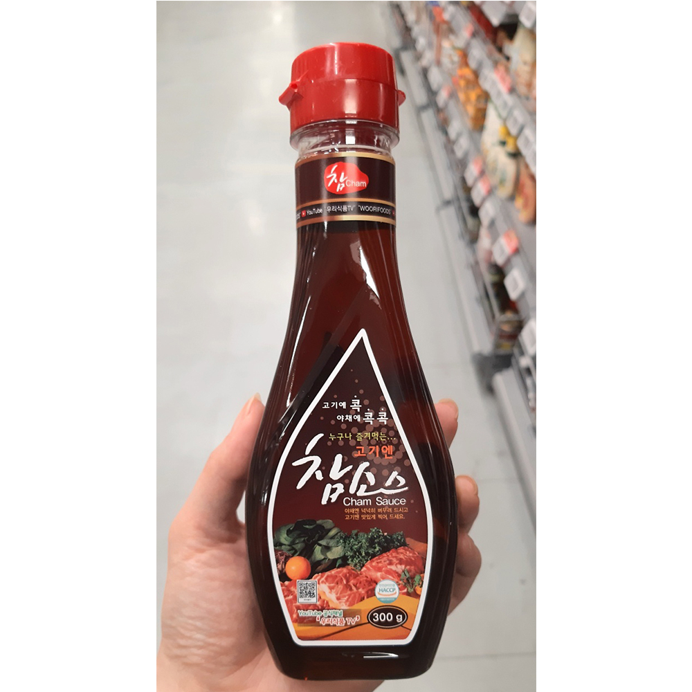 WOORI CHAM SAUCE Korean BBQ Soy Sauce 300g x 3pcs Shopee Malaysia