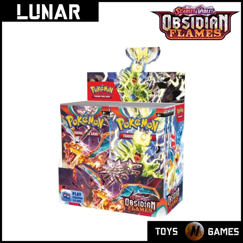 Pokemon TCG SV3 Obsidian Flames Booster Box | Shopee Malaysia