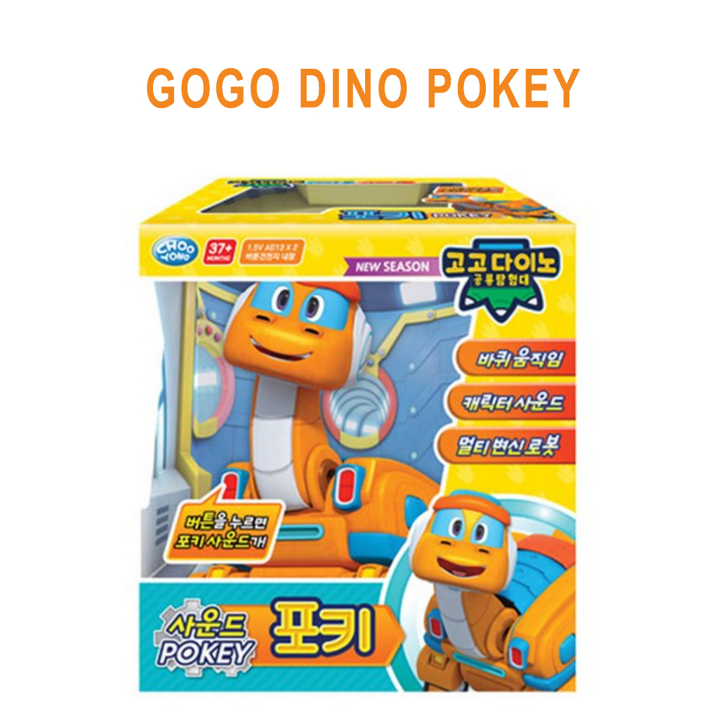 Gogo Dino Sound Transformer Robot POKEY Apatosaurus Robot | Shopee Malaysia