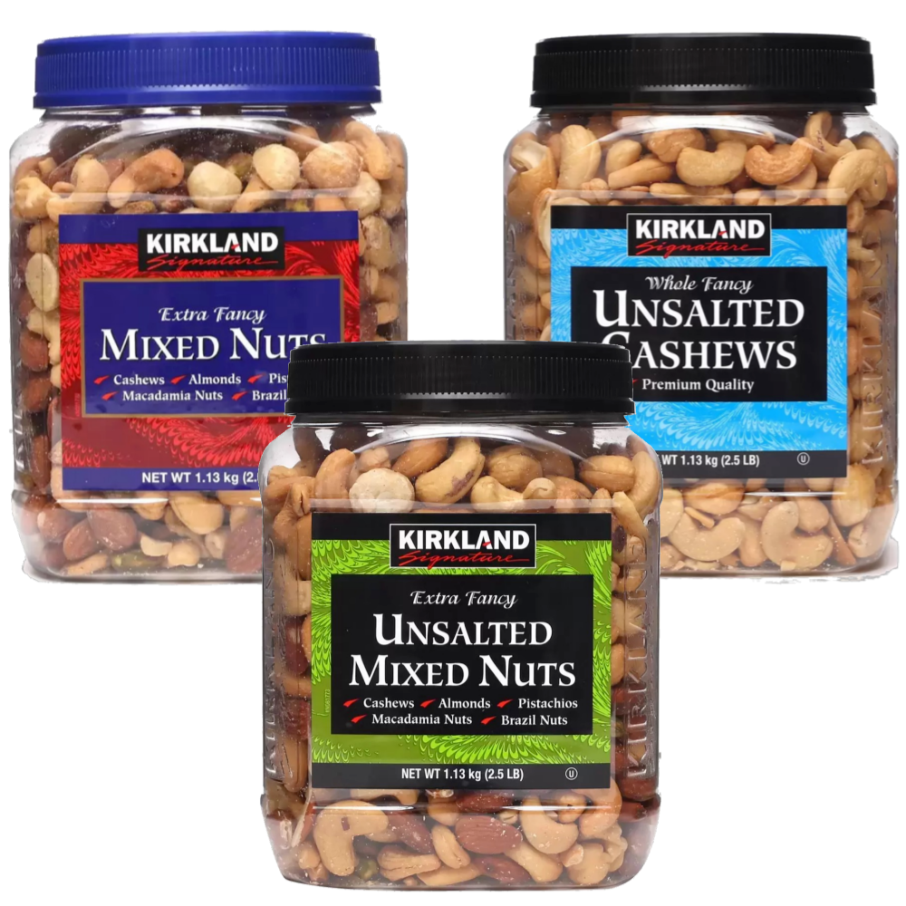 KIRKLAND Unsalted Mixed Nuts Snack 1.13kg Shopee Malaysia