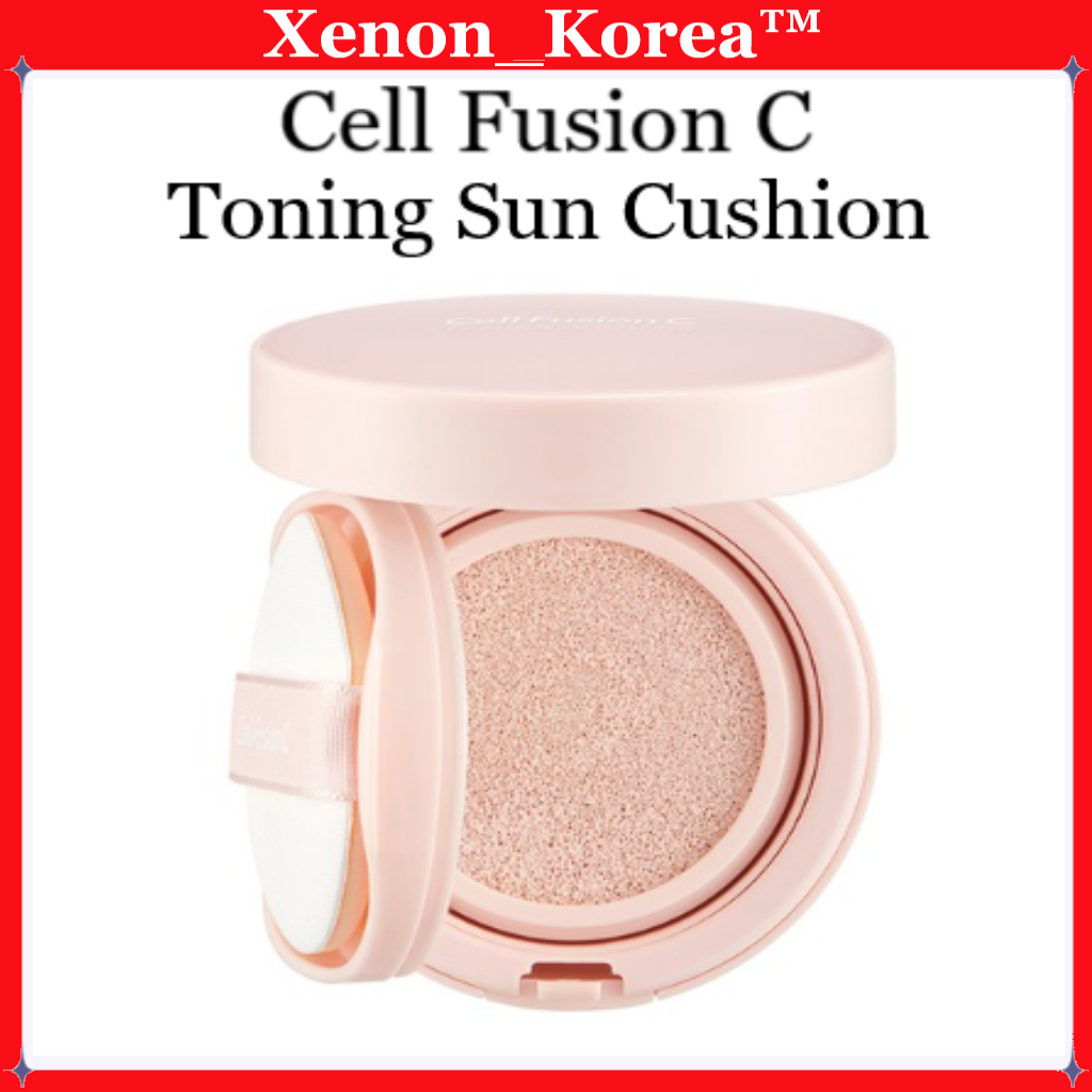 [Cell Fusion C] Toning Sun Cushion SPF50+ PA++++/ 13g Shopee Malaysia