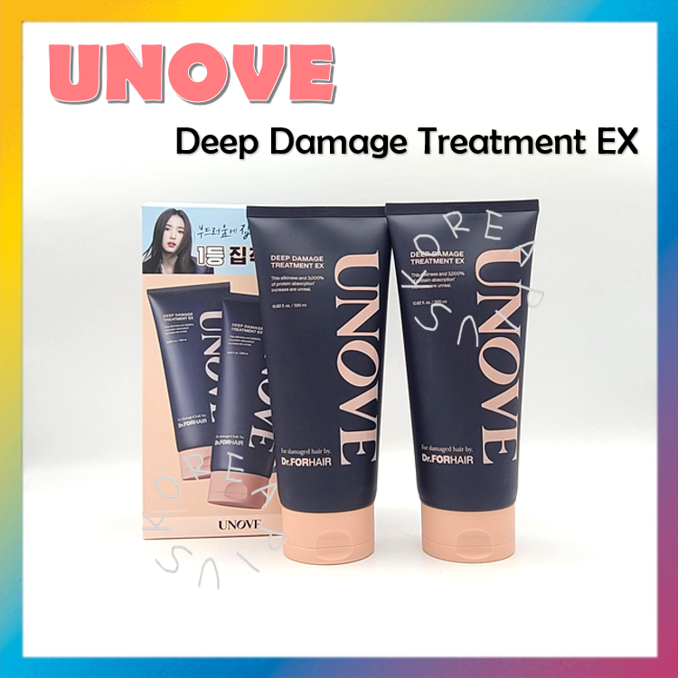 [UNOVE] Deep Damage Treatment EX 320ml/ Large Capacity Set | Shopee ...