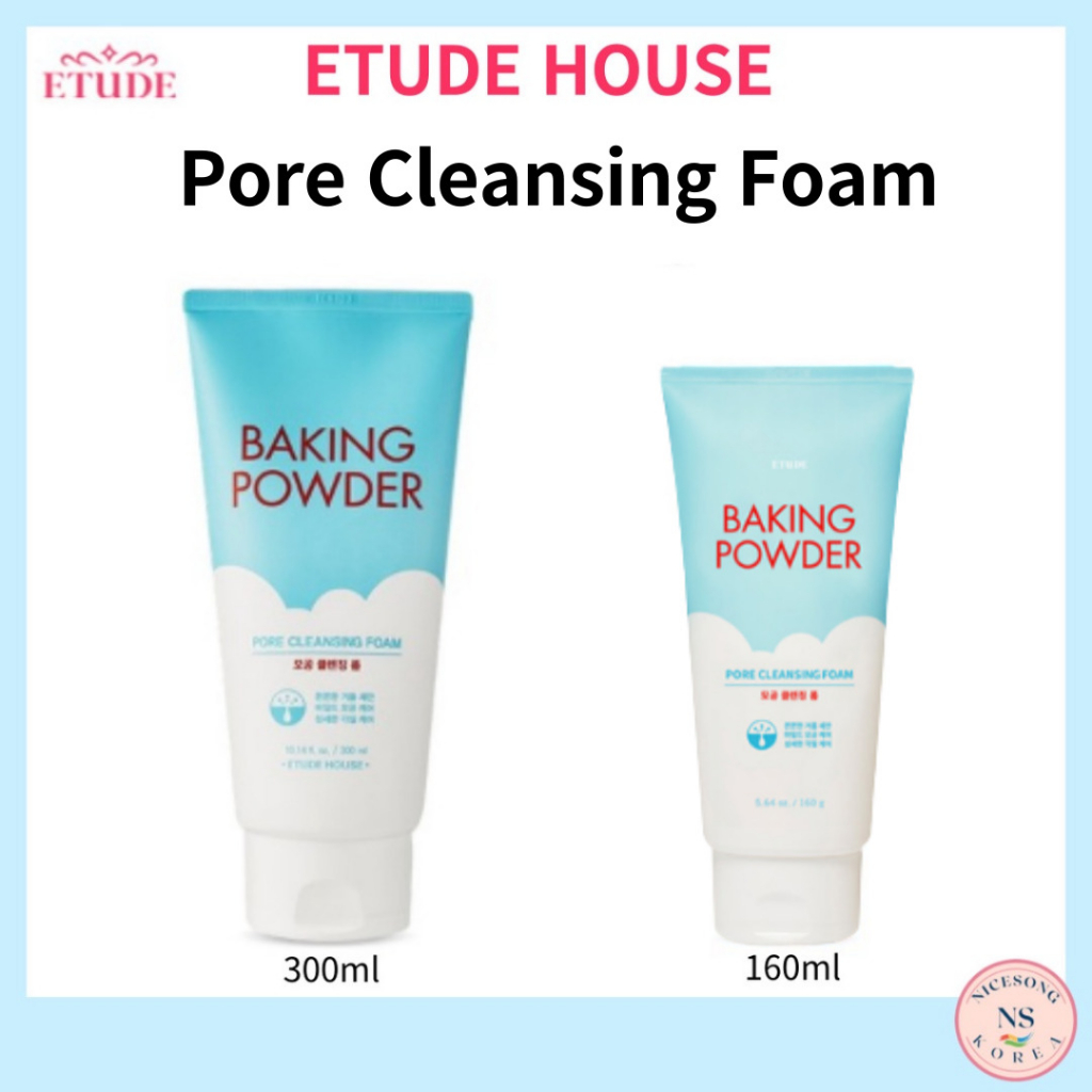 [ETUDE HOUSE]Baking Powder Pore Cleansing Foam From Korea | Shopee Malaysia