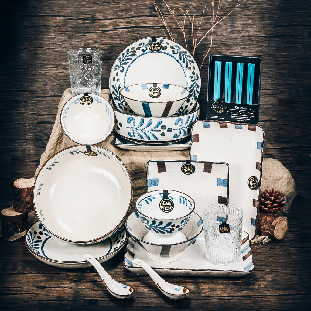 Table Matters x Shopee Brand Box - Kaia 20pcs Dining Set | Shopee Malaysia
