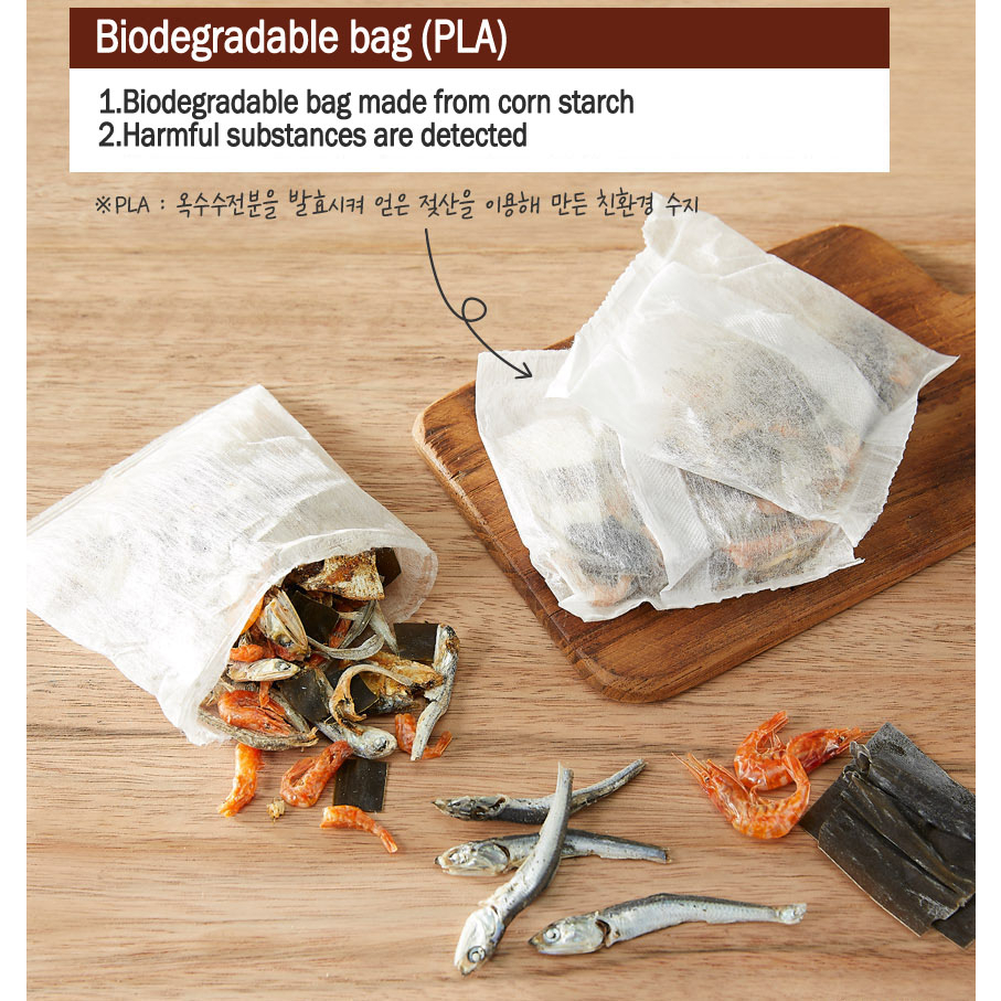 [Haepyo] Korean Broth Pack - Vegetable 15g x 6T / kelp & shrimp flavor ...