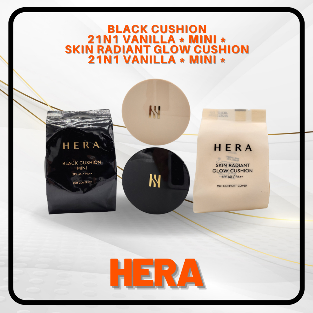 [HERA] Black Cushion Mini 21N1 5g / Skin Radiant Glow Cushion Mini 21N1
