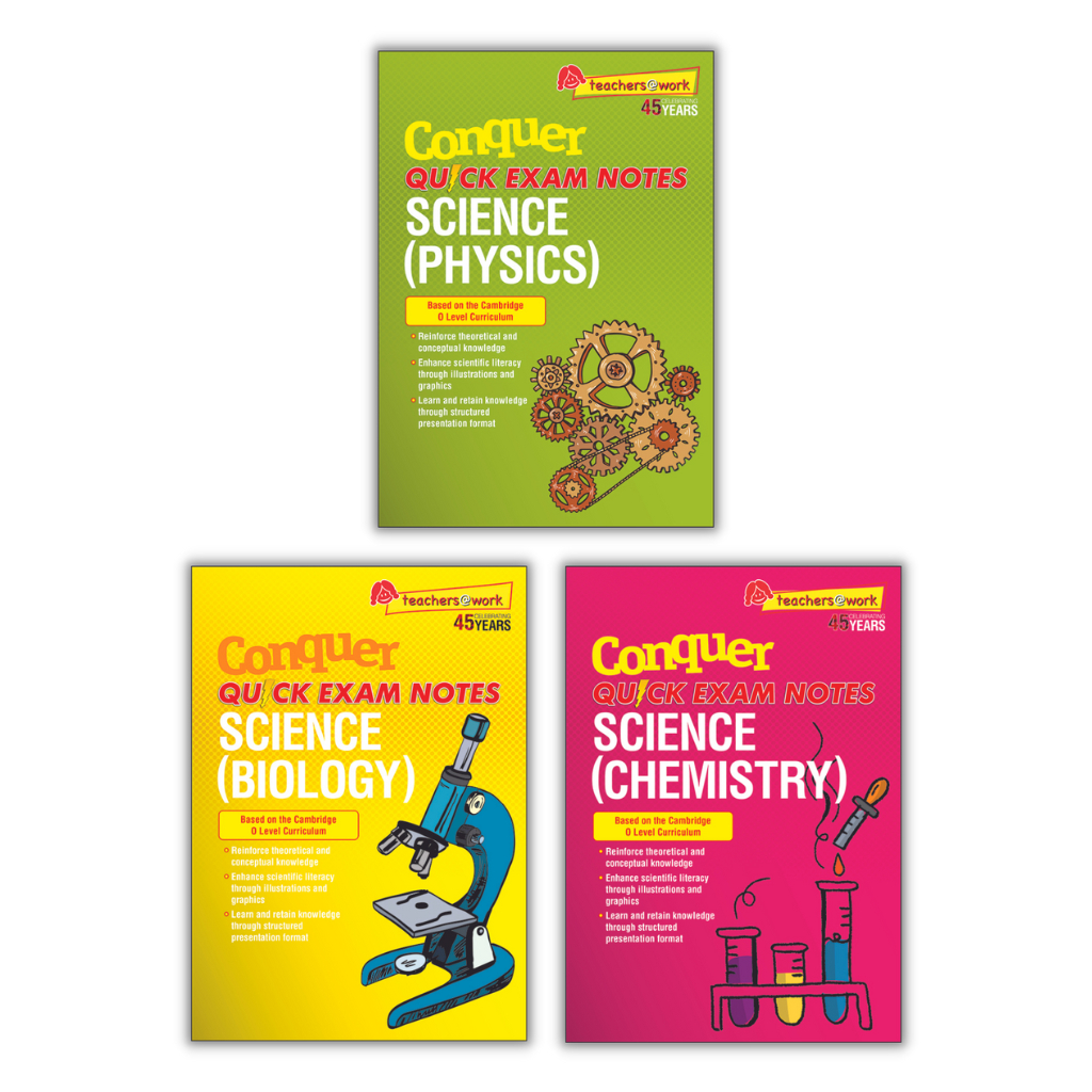 Conquer Quick Exam Notes Combined Science Series | Guide | Secondary ...