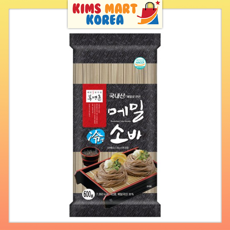 Bongpyeong Korea Buckwheat Soba Korean Traditional Cold Noodle with