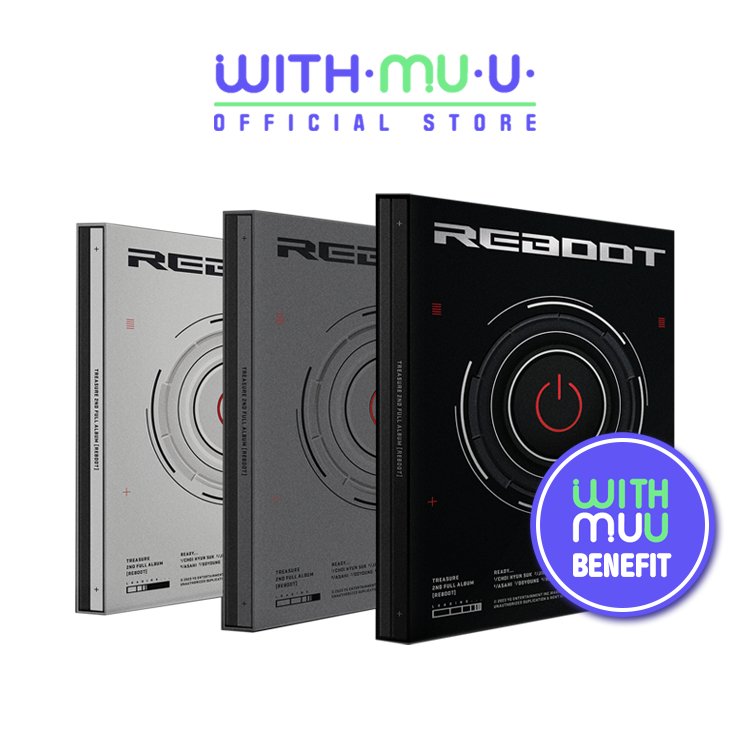 Withmuu POB]TREASURE - 2nd Full Album [Reboot] (Photobook Ver