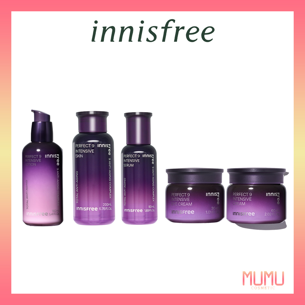 Innisfree / [NEW] Perfect 9 Intensive Line / skin EX / Lotion Ex