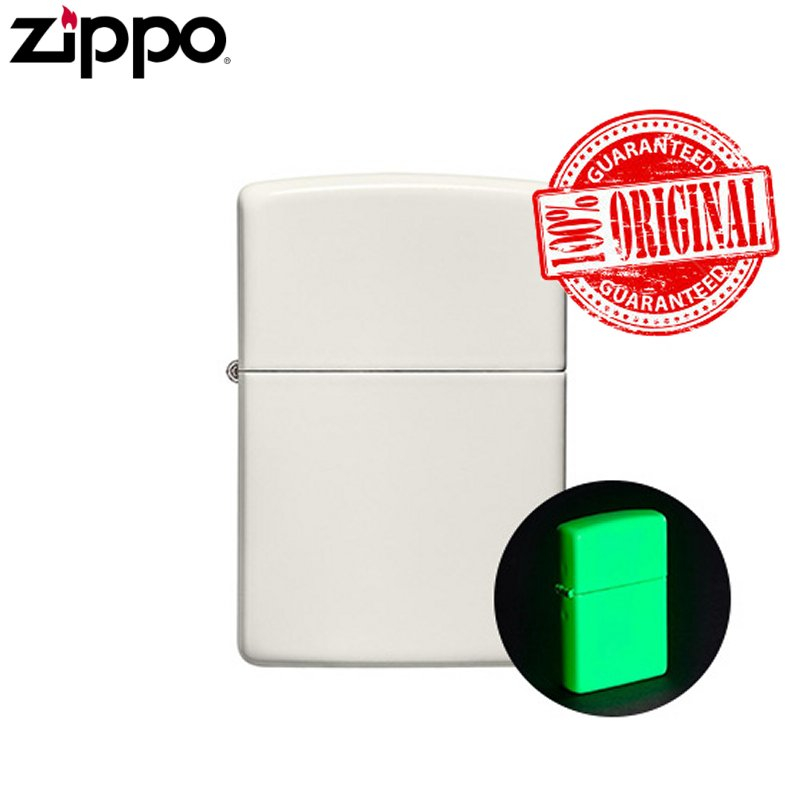 thumbnail image 2 of Zippo Classic Glow In The Dark Lighter – 49193ZL, Windproof, Signature Logo, New 2 of 4