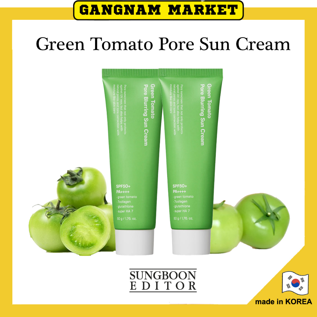 [Sungboon editor] Pore Blurring Green Tomato Sunscreen 50g / Pore Sun
