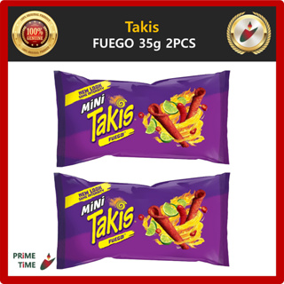 Barcel] Addictive Snacks-! Takis Fuego Hot Chili Pepper Lime Tortilla Chips  3.25oz 1.23oz 1oz / Blue Heat Intense Nacho Cheese Spicy Snacks Oreo Twix  M&M's Popcorn Nitro Cheetos