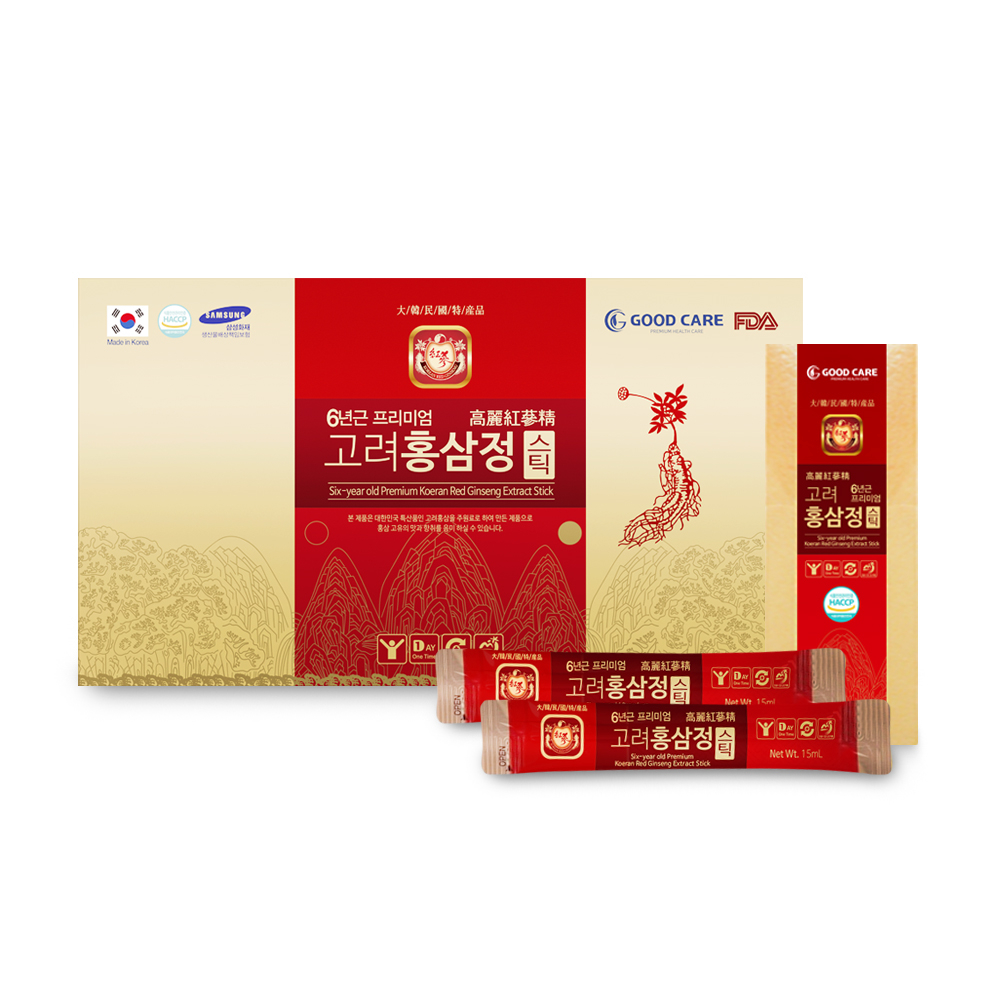 6year Premium korean Red Ginseng Extract 15ml x 60 packets Shopee