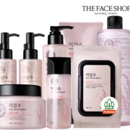 {The Face Shop}Rice Water brightening cleansing cleanser line/foam/from