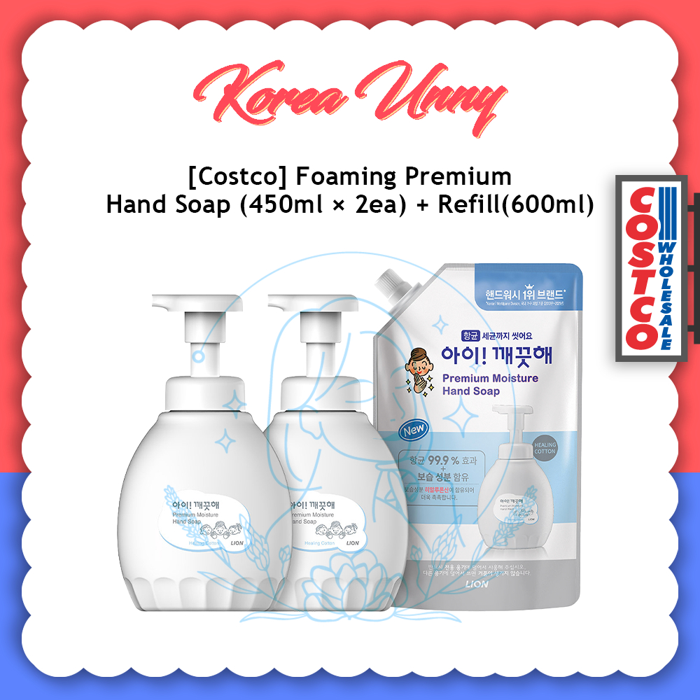 [Costco] Foaming Premium Hand Soap 450ml x 2ea + Refill 600ml Shopee