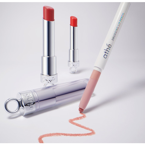 [ATHE] Korean Beauty Glazm Lip Balm Stick (+Smudging lip pencile) 3.5g