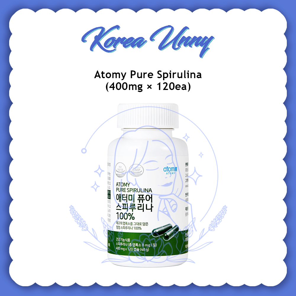 Atomy 100 pure spirulina from korea 400mg x 120ea Shopee Malaysia