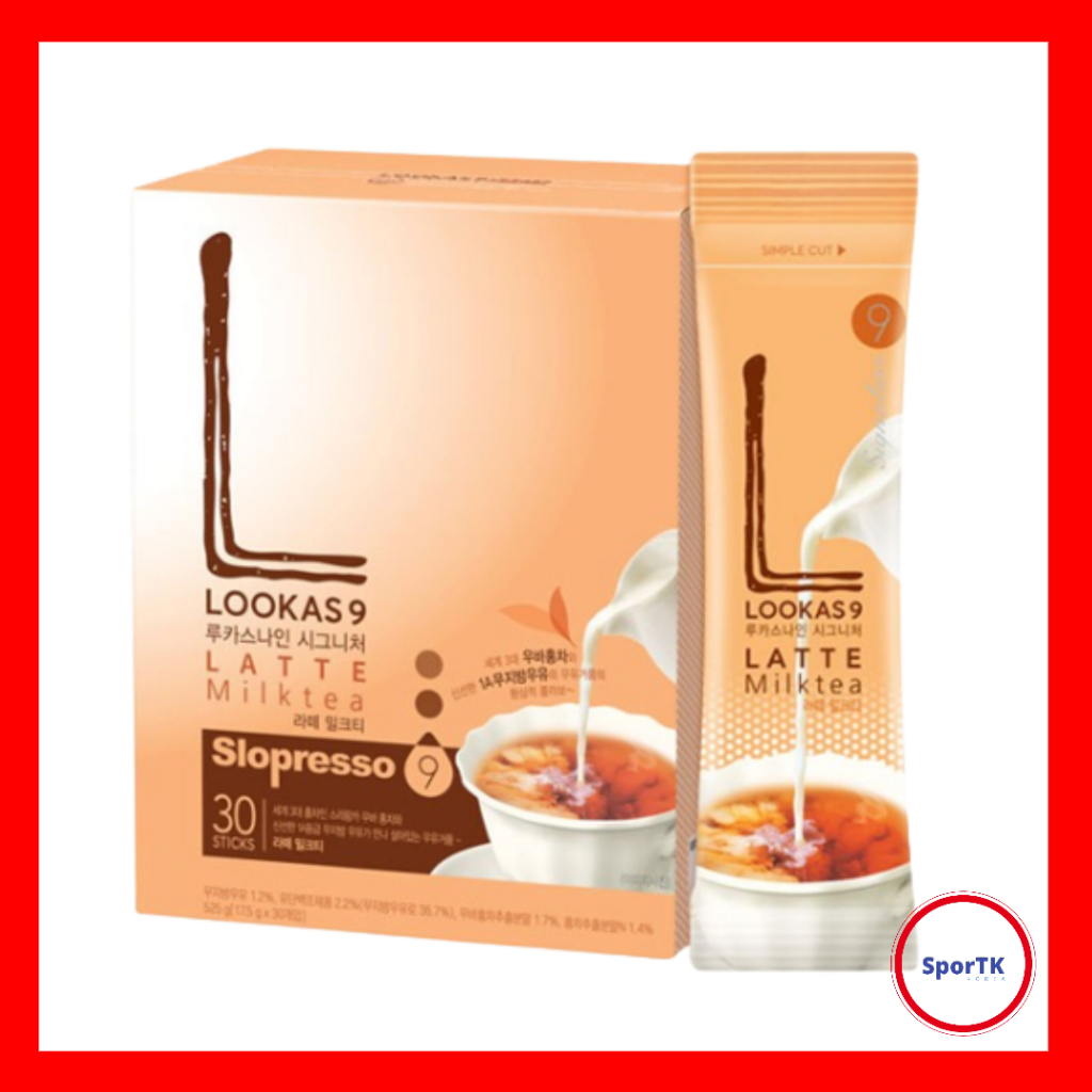 LOOKAS9 Latte Milk Tea 30T (Without Box) | Shopee Malaysia