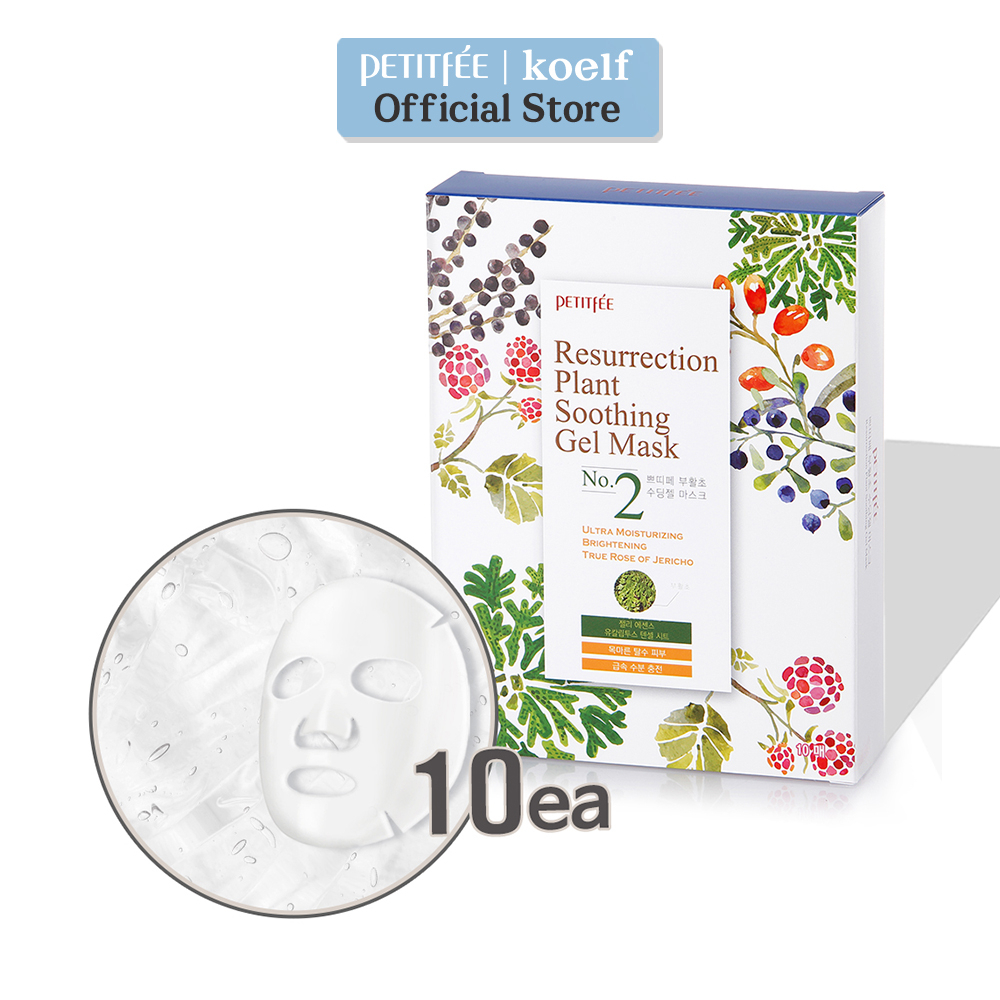 [Petitfee Official] Petitfee Resurrection Plant Soothing Gel Mask (25g ...
