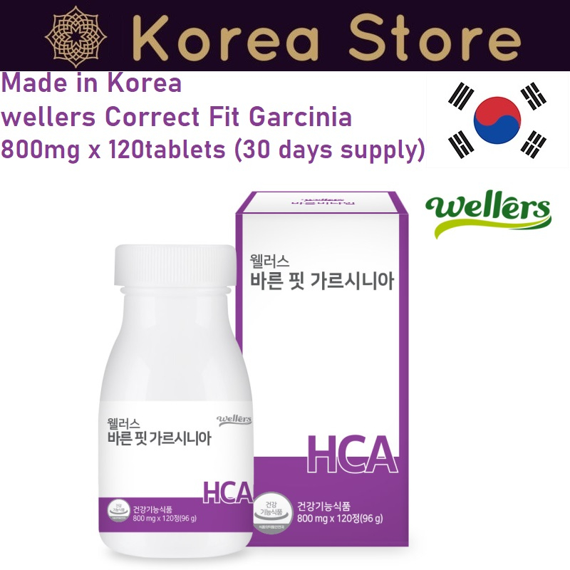 Made in Korea wellers Correct Fit Garcinia(health functional food) fat