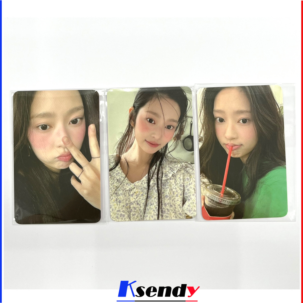 2023 MINJU'S FIRST PRESENT [ALL MY FAVES] POB CARD 3EA SET | Shopee ...