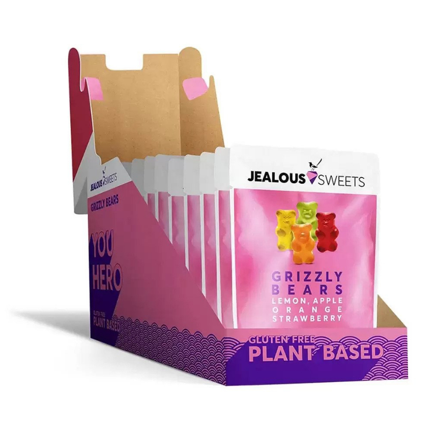 Jealous Sweets Vegan Jelly 40g x 10pk Grizzly Bears Shopee Malaysia